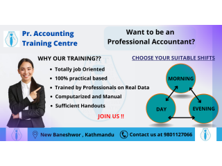 Our new Professional Accounting Training program (manual & computerised) is starting soon. Don't miss out!