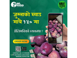 Enjoy the fresh taste of Jumla's finest apples for just Rs. 150 per kilo!