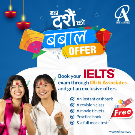 dashain-special-offer-book-your-ielts-exam-through-oli-and-associates-during-our-dashain-offer-and-receive-big-0