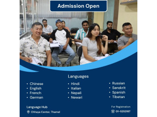 Chinese, English, French, German, Hindi, Italian, Nepali, Newari, Russian, Sanskrit, Spanish, and Tibetan Language Courses Available