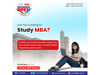 Looking for the perfect MBA? ICA brings expertise, flexibility, and your future in one package.