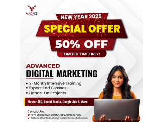 Get 50% OFF on our Advanced Digital Marketing Course