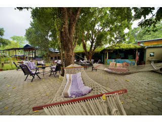 Chitwan Gaida lodge Garden Restaurant