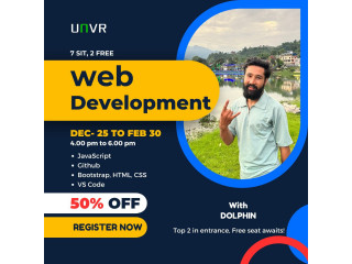 Learn Web Development in 2 Months + 1 Month Free Internship!